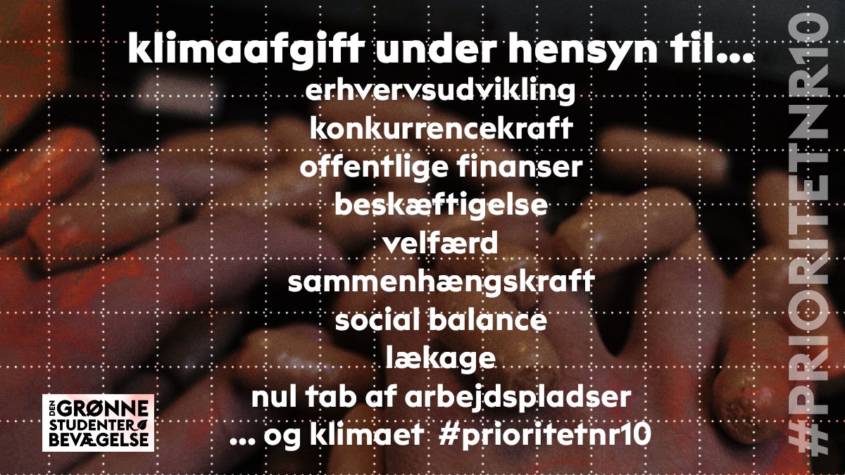 Ekspertgruppens oplæg er ikke klimapolitik. Klimaet var fra start dømt til at være #prioritetnr10 for ekspertgruppen  - deres hensyn til klimaet var underordnet utallige andre hensyn #dkgreen #dkpol