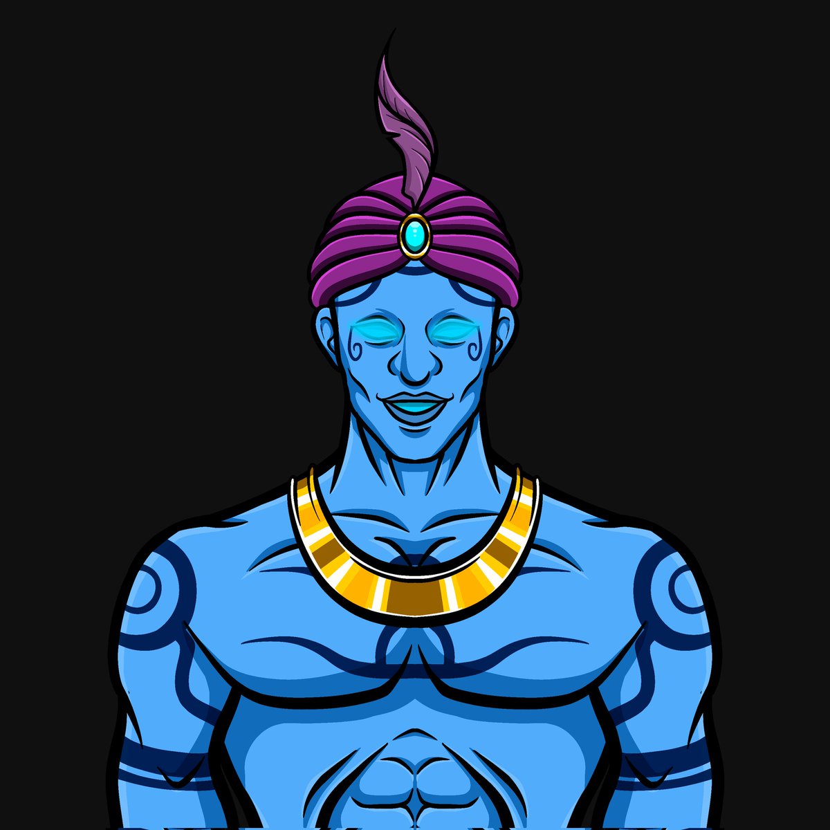 KujinnR's tweet photo. Congratulations to @BugsyMark22 on acquiring this piece! Appreciate your support and welcome to the temple! https://t.co/ZPDXnsVHUF