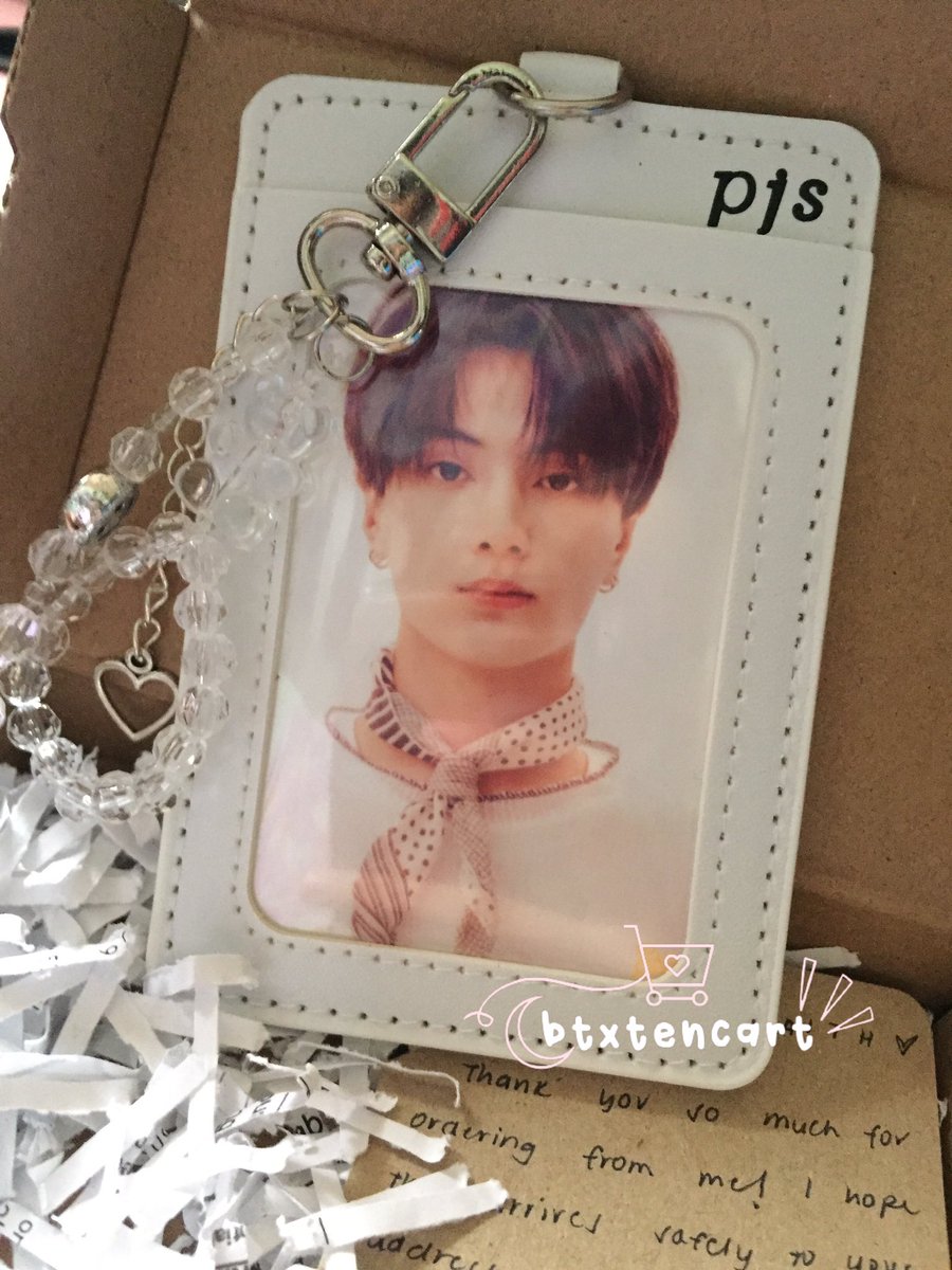 btxtencart's tweet photo. ꒰ pc holder┇#btxtenmail ꒱࿐♡
💌: my poca holder came home safely !! thank you so much @jinniescarts for being accommodating and for vv smooth transaction !!
❀: #jinniefeedbacks https://t.co/78E2ufOSox