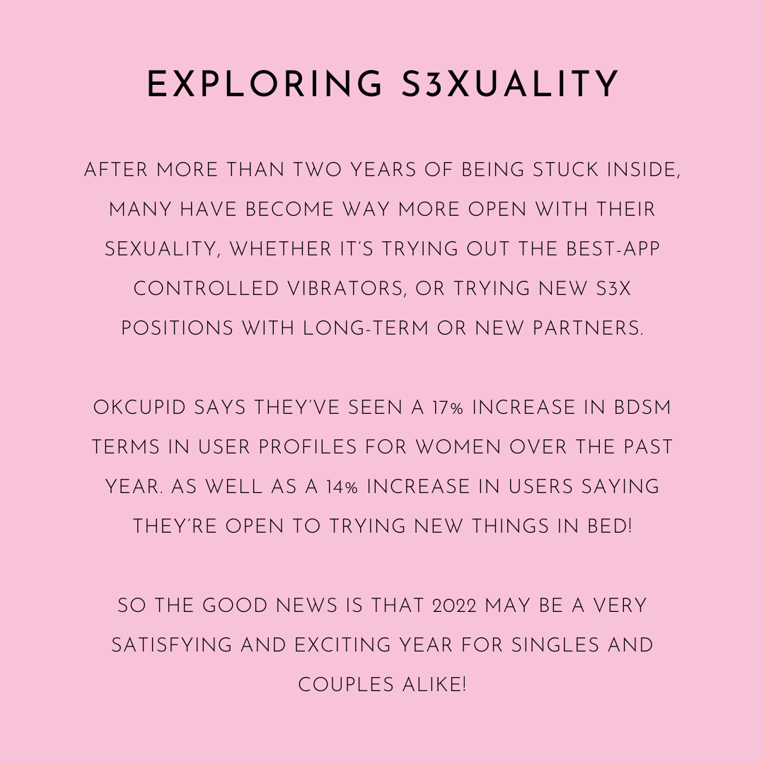 damseldating's tweet photo. It’s been predicted that 2022 will be the year that masturbation finally comes out from the dark. With many locked away in isolation, the role of #selfpleasure has evolved into a form of #selfcare, with people far more open to speaking about the act as a necessary practice. https://t.co/6skxfn5sMF