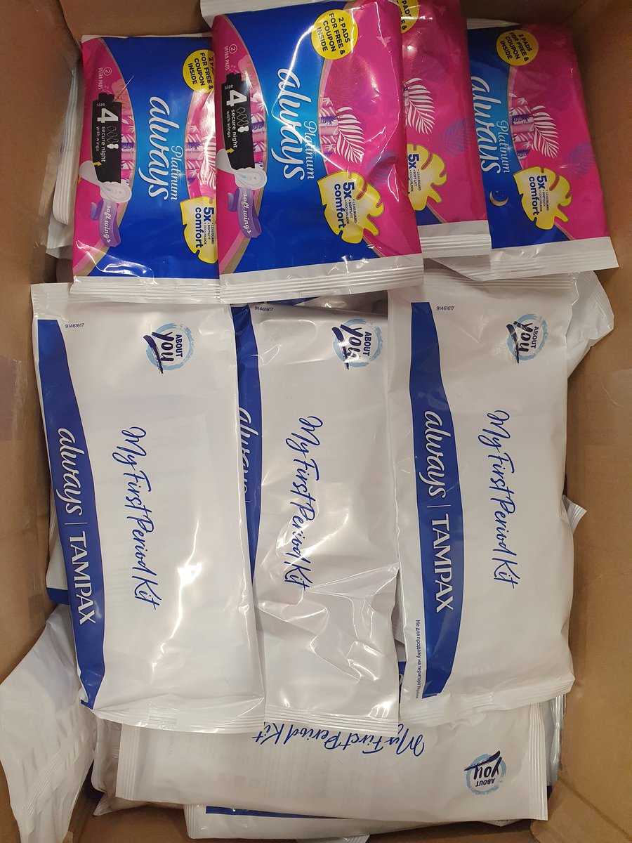 A huge shout out and thank you to <a href="/thbluton/">The Hygiene Bank Luton</a> for their generous donation.  <a href="/Always/">Always</a> #endperiodpoverty