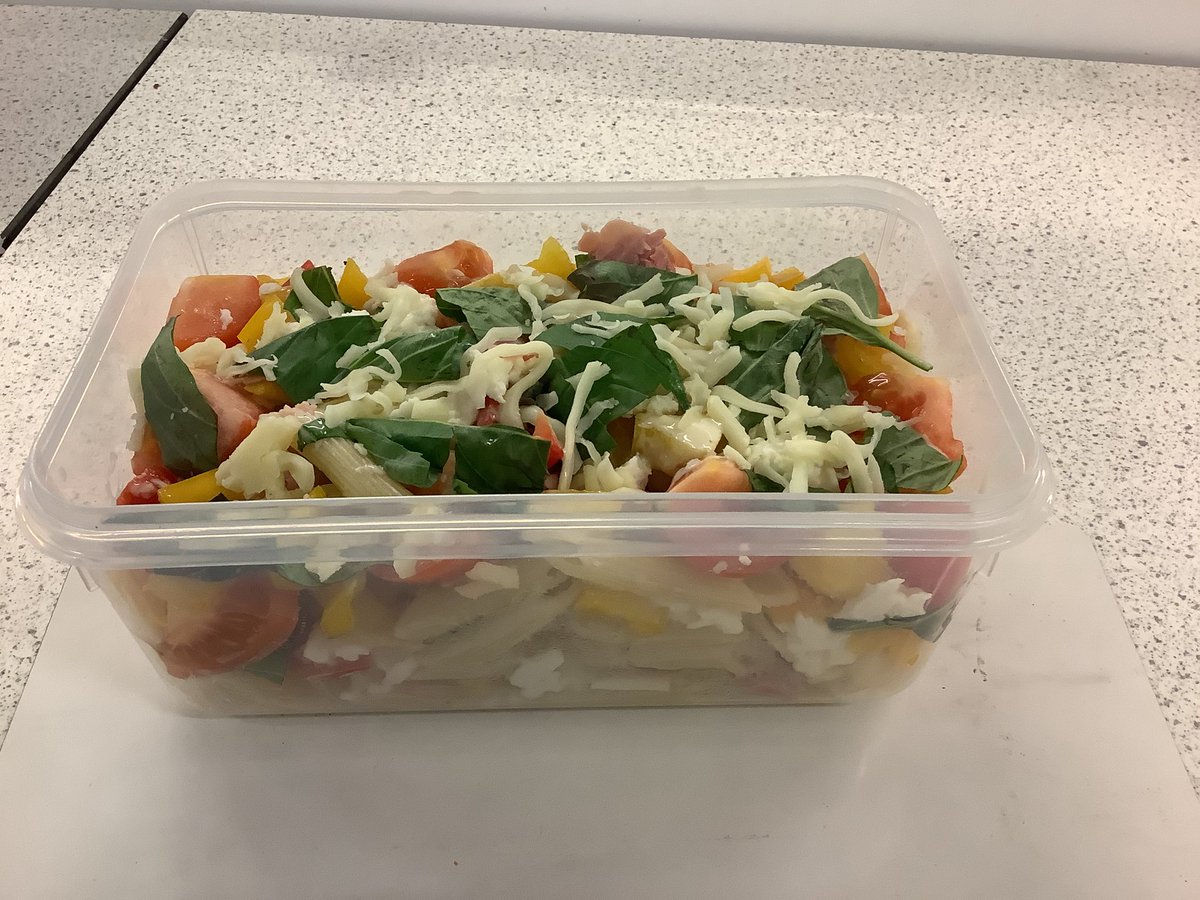 StJamesFood's tweet photo. Year 7 have been showcasing their newly acquired knife skills in Food &amp; Nutrition this week. #foodassessment #pastasalad #qualityfinish #excellence #WeAreStJames https://t.co/f2VFeSBwaY