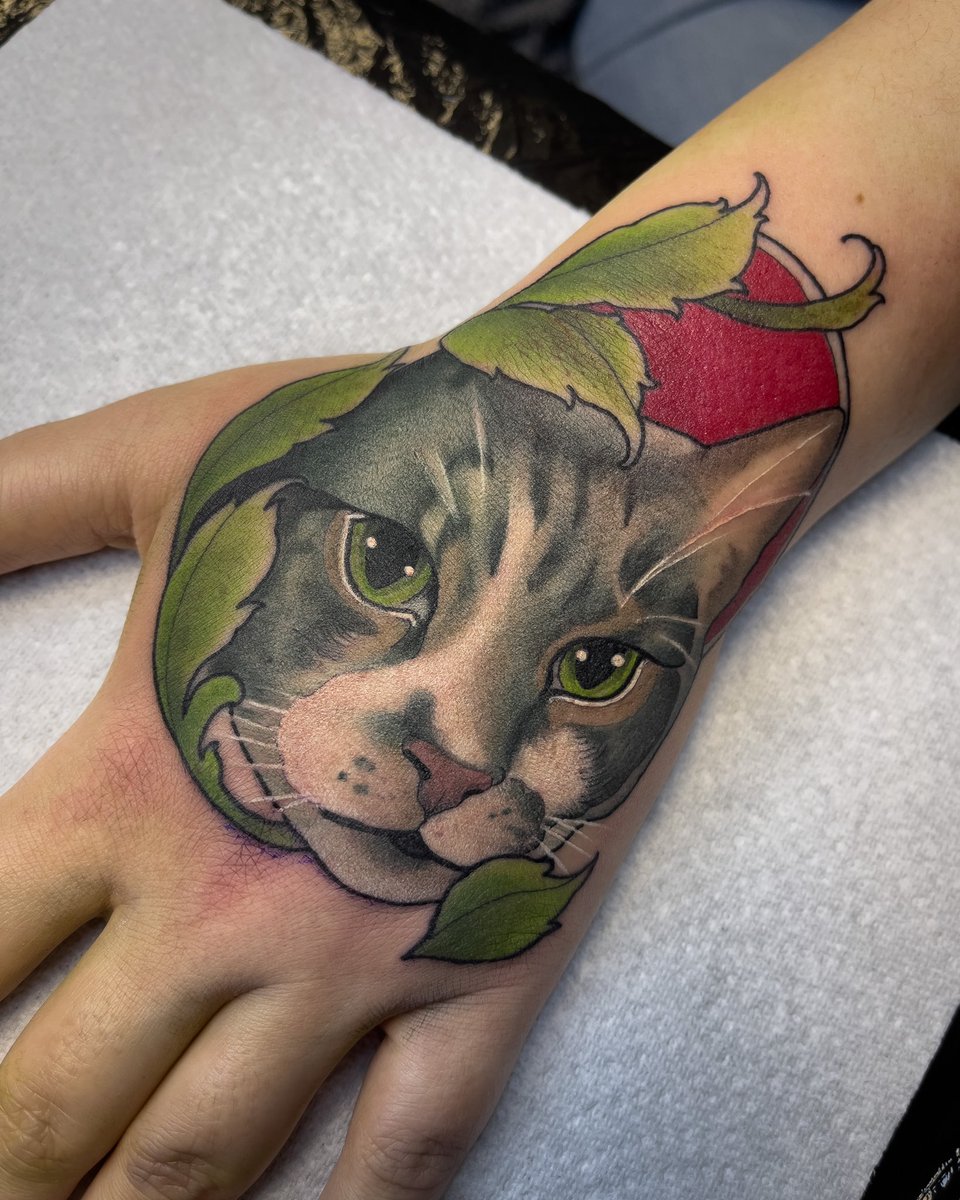 Fur baby on my clients paw