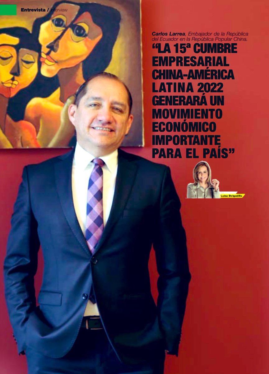 📚✅ Compartimos entrevista con embajador <a href="/EmbajadaEcuChi/">Embajada del Ecuador en China 🇨🇳🇪🇨</a> Carlos Larrea en última edición de revista #Bananotas de <a href="/aebeecuador/">AEBE 🇪🇨🍌</a>. Nuevas perspectivas en las relaciones comerciales entre #Ecuador🇪🇨 y #China🇨🇳 #DiplomaciaComercial ➡️ aebe.com.ec/_files/ugd/f4c…
