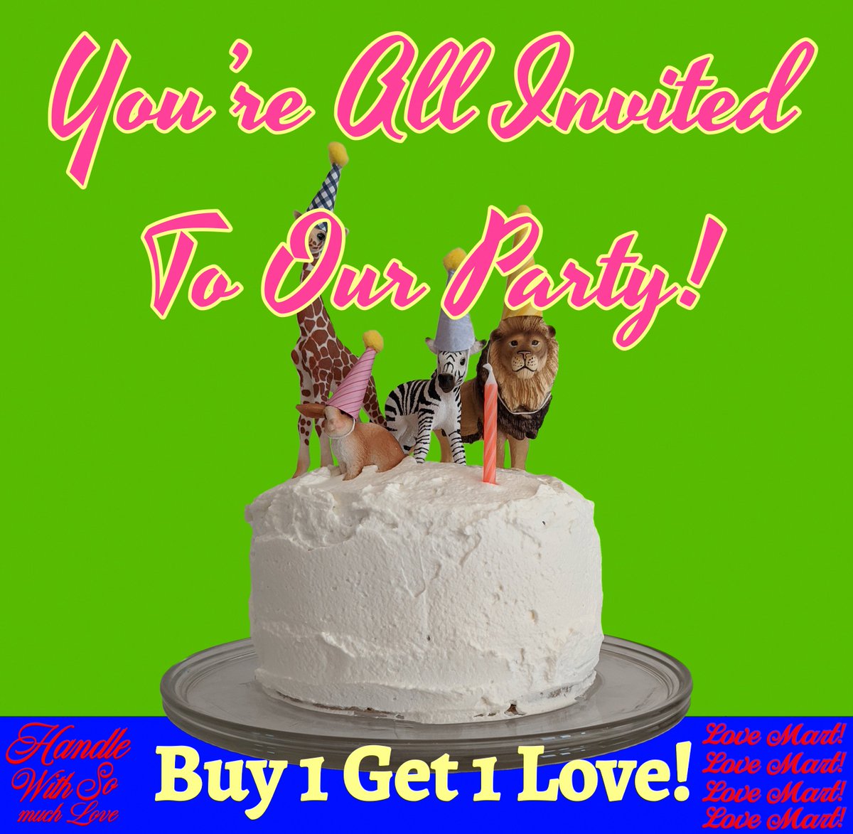 You’re all invited to our Party!
Shop Anniversary Update 💭 Opening this Friday! (Feb. 11)