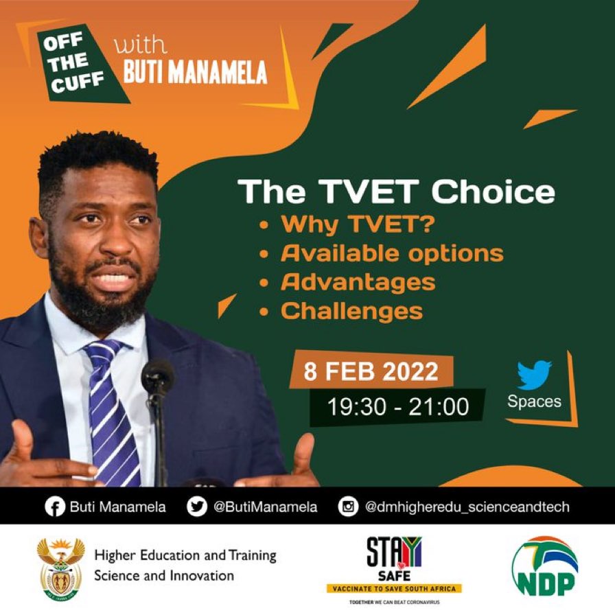 Buti Manamela tweet media