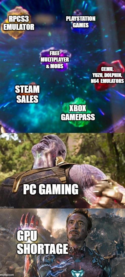 gskillgaming's tweet photo. Which graphics card are you planning to get?
|Reddit: u/Rozender12
#pcmemes #memes #gpu #steamsale #pcgaiming https://t.co/aLXoEWLJD0