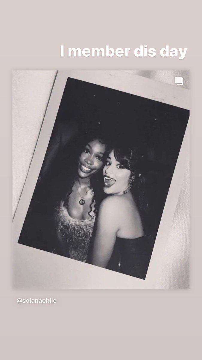 CCabelloNews's tweet photo. .@sza’s Instagram story https://t.co/IA2aWGSAOh