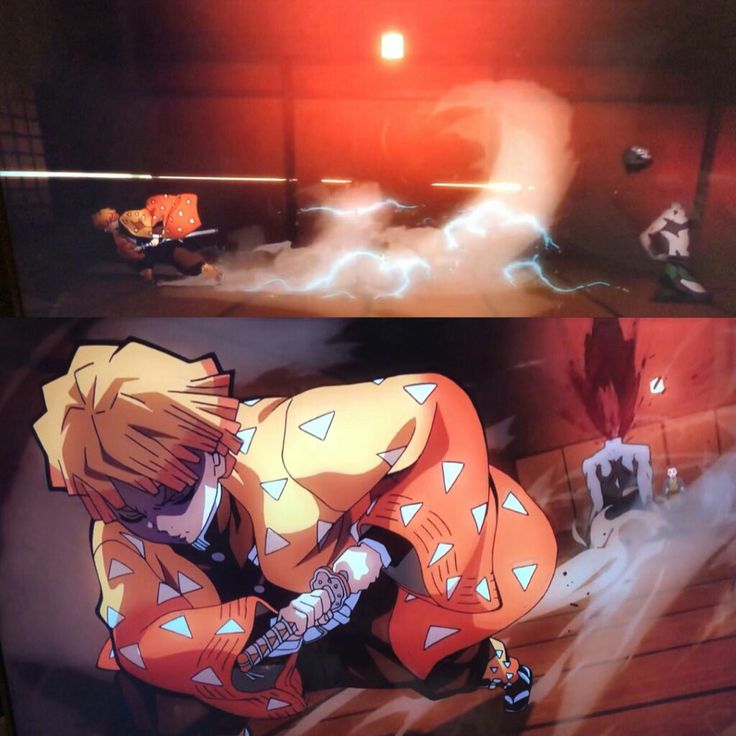 Adam76510014's tweet photo. Anime: Zenitsu 😤 https://t.co/uF9XChJib1