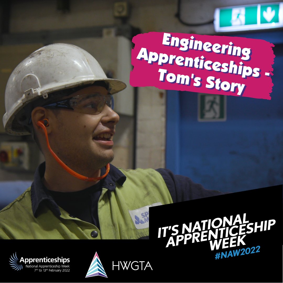We're sharing #apprenticeship stories all week to celebrate National Apprenticeship week!

Tom's Apprenticeship Story 💜 Watch now 👉
youtu.be/CCXivQwvtbA

#NAW22 #Buildthefuture #apprenticesuccess #HWGTA #Apprenticeships @Inspiring_Worcs <a href="/WorcsApprentice/">Worcsapprenticeships</a>