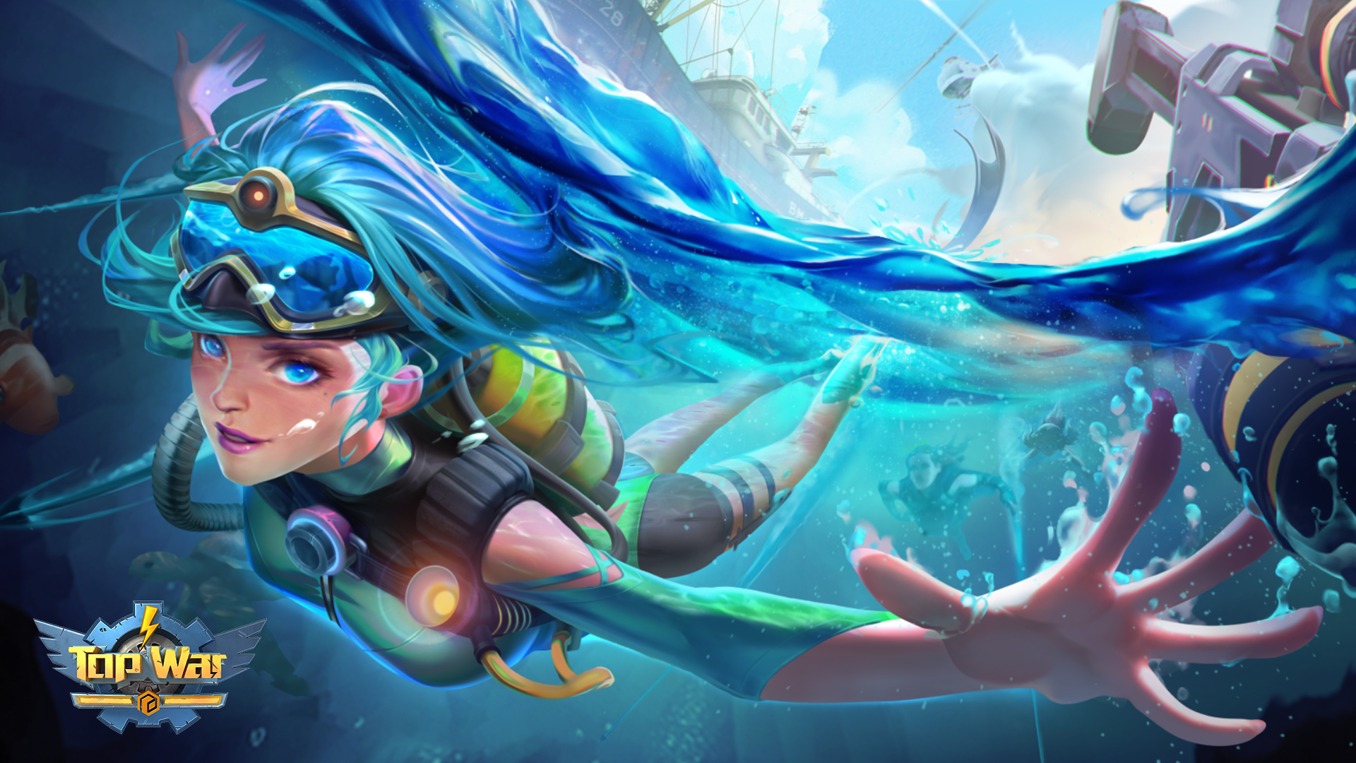 topwar-battlegame-on-twitter-the-newest-hero-in-game-nereid-above-ground-or-below-in-the-ocean-well-check-her-out-in-game-to-know-which-best-https-t-co-usuttjnqg6-twitter
