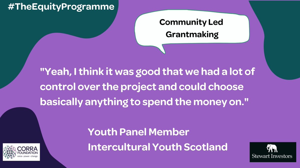 corrascot's tweet photo. 3/5 @InterculturalYS Youth Panel decided how & where to spend the money. They met over 7 weeks to discuss ways in investing in their communities & importantly how they could help others🤝
Developing fun & friendships as well as awesome ideas! #CommunityLedGrantmaking https://t.co/W6H3J2Abku