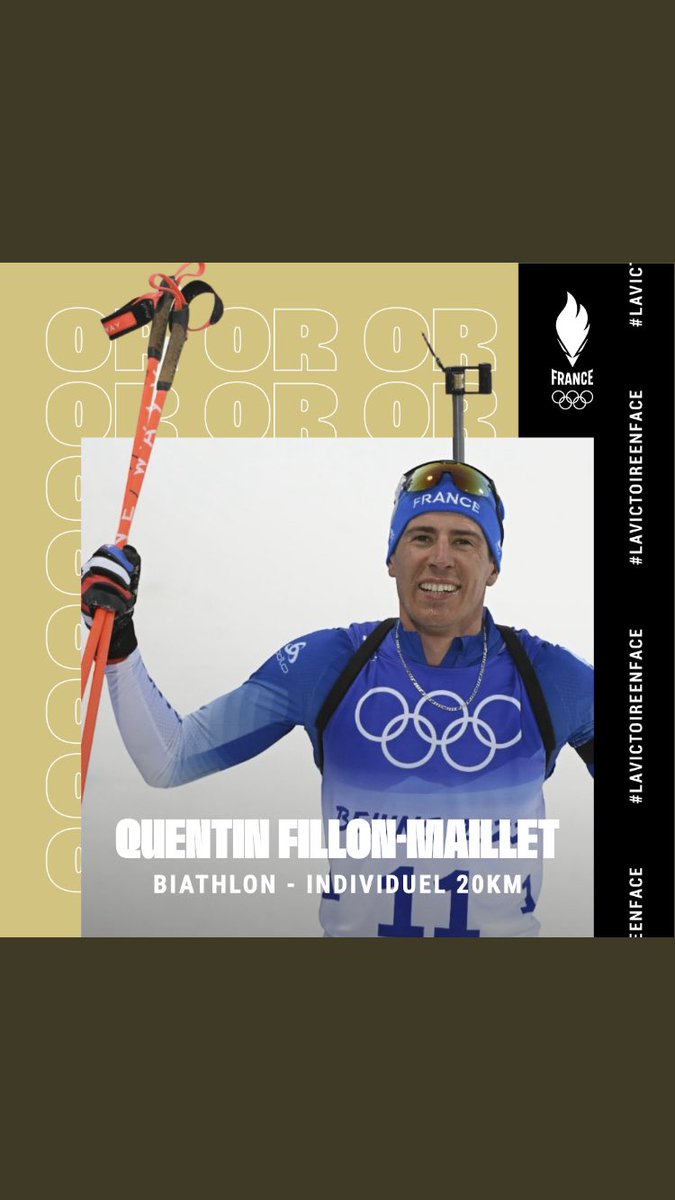 JURASSIC MAN 💪🥇                      #quentinfillonmaillet #jopekin #biathlon