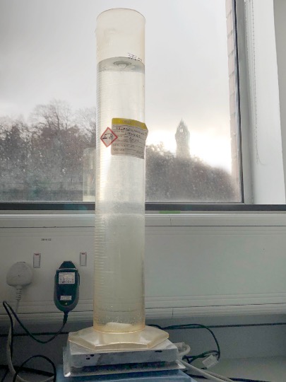 Merck_lifesci's tweet photo. Historical #LabViews! Our lab in Stirling, UK has a view of the monument honoring William "Braveheart" Wallace's battles that occurred in 1297. Our team there is preparing chromatography buffer with that view in the background. Tweet to show off your lab view! https://t.co/oA8m0WvRdm