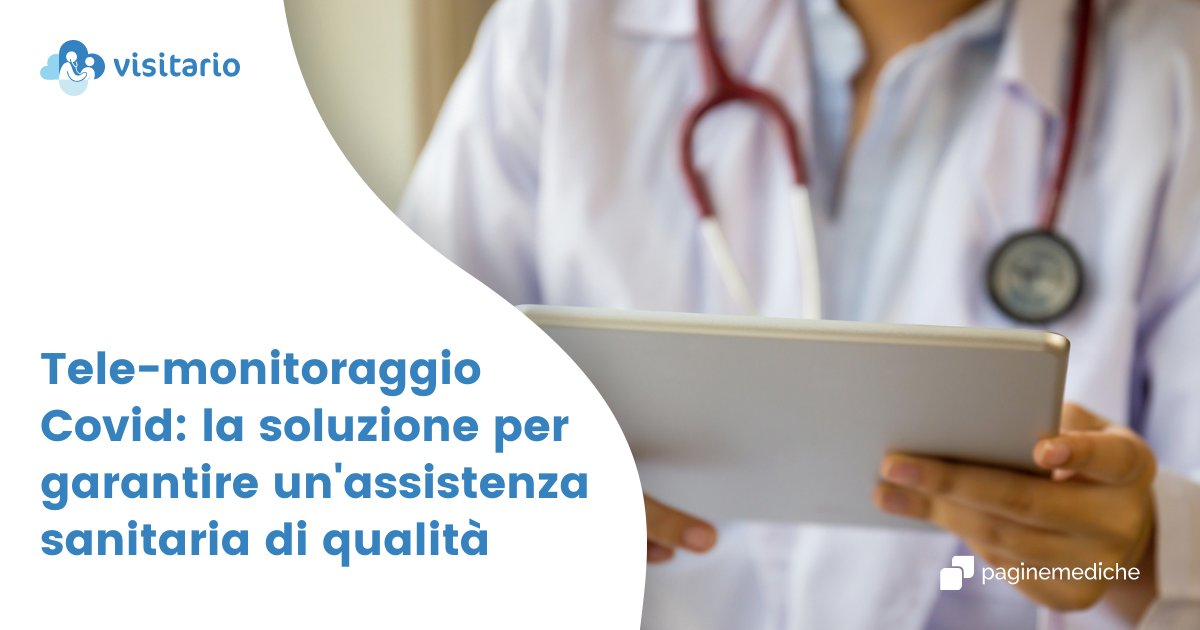 paginemediche's tweet photo. #Omicron ha reso nuovamente critica l’attività dei #MMG.
#Visitario, grazie al #telemonitoraggio, offre la soluzione ideale per gestire a distanza i pazienti con #Covid-19. Se sei un medico, scopri di più su Visitario qui ➡️ https://t.co/UuOiCD2LVJ https://t.co/auYriQi66v