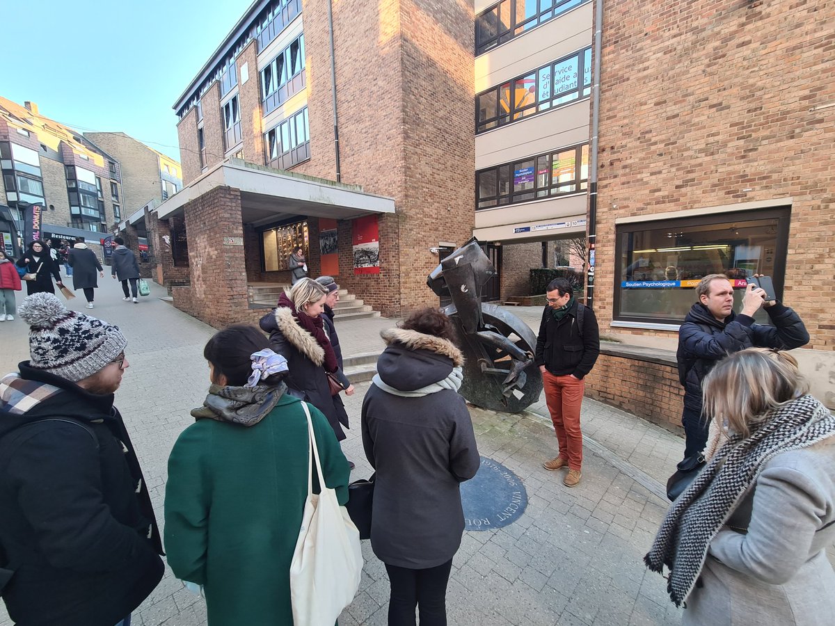 Belgian_Network's tweet image. Many thanks to our PhD colleagues and Professor @pierre_dargent at the Centre Charles De Visscher pour le droit international et européen (UC Louvain) for having shown us around Louvain-la-Neuve and the session on the work that the Centre does!