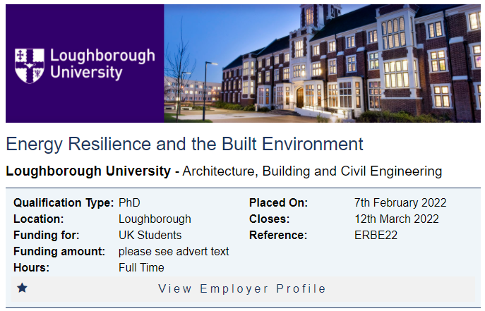 Funding for UK students to study for a PhD in our ERBE Centre for Doctoral Training - please share!
jobs.ac.uk/job/CNA237/ene…