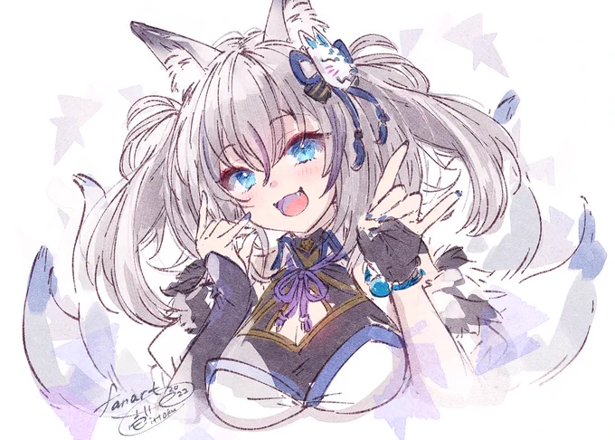 🦊🍂🎉 #いろは絵ほへと 