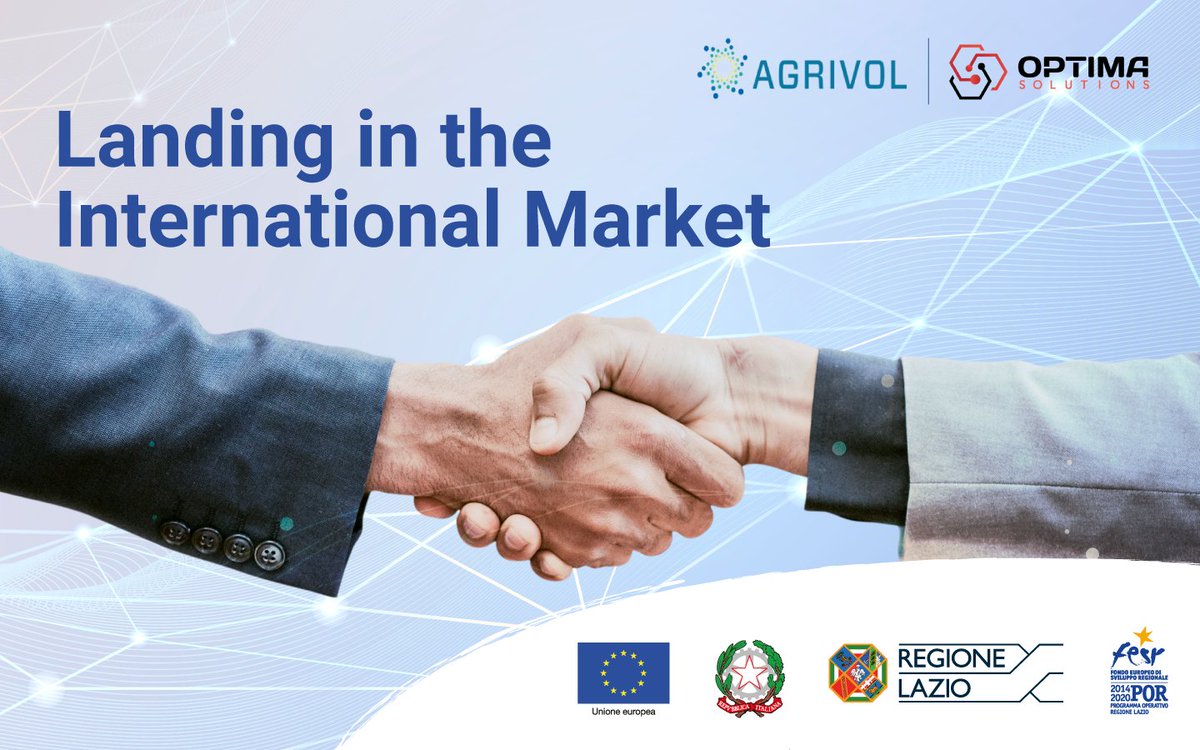 OptimaSolution5's tweet photo. Optima e Agrivol – Progetto internazionalizzazione https://t.co/XBQXjjoGZr https://t.co/IQznwzoK52