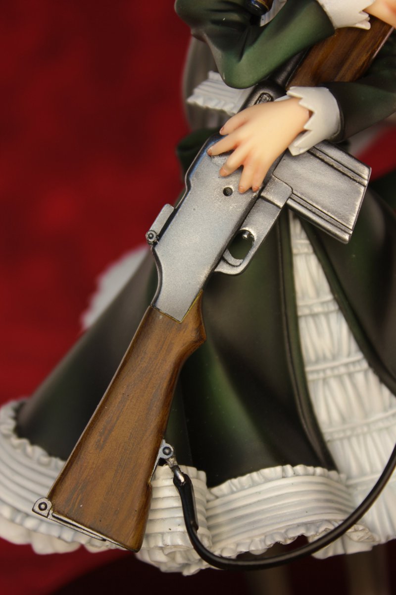taisyoudou1912's tweet photo. 『ブラックラグーン』よりMETALBOX様@metalboxstore
の「グレーテル」です🔫👩‍🦳
ちょっと前のキットですが、素晴らしい構図で感激しました🌈😊
#M1918自動小銃 の床尾や下部被筒は木目にしてみました🔫🌲🤗
#ブラックラグーン　#ガレージキット製作代行
 https://t.co/ebP8caywP4 https://t.co/v6Gk67ugHR