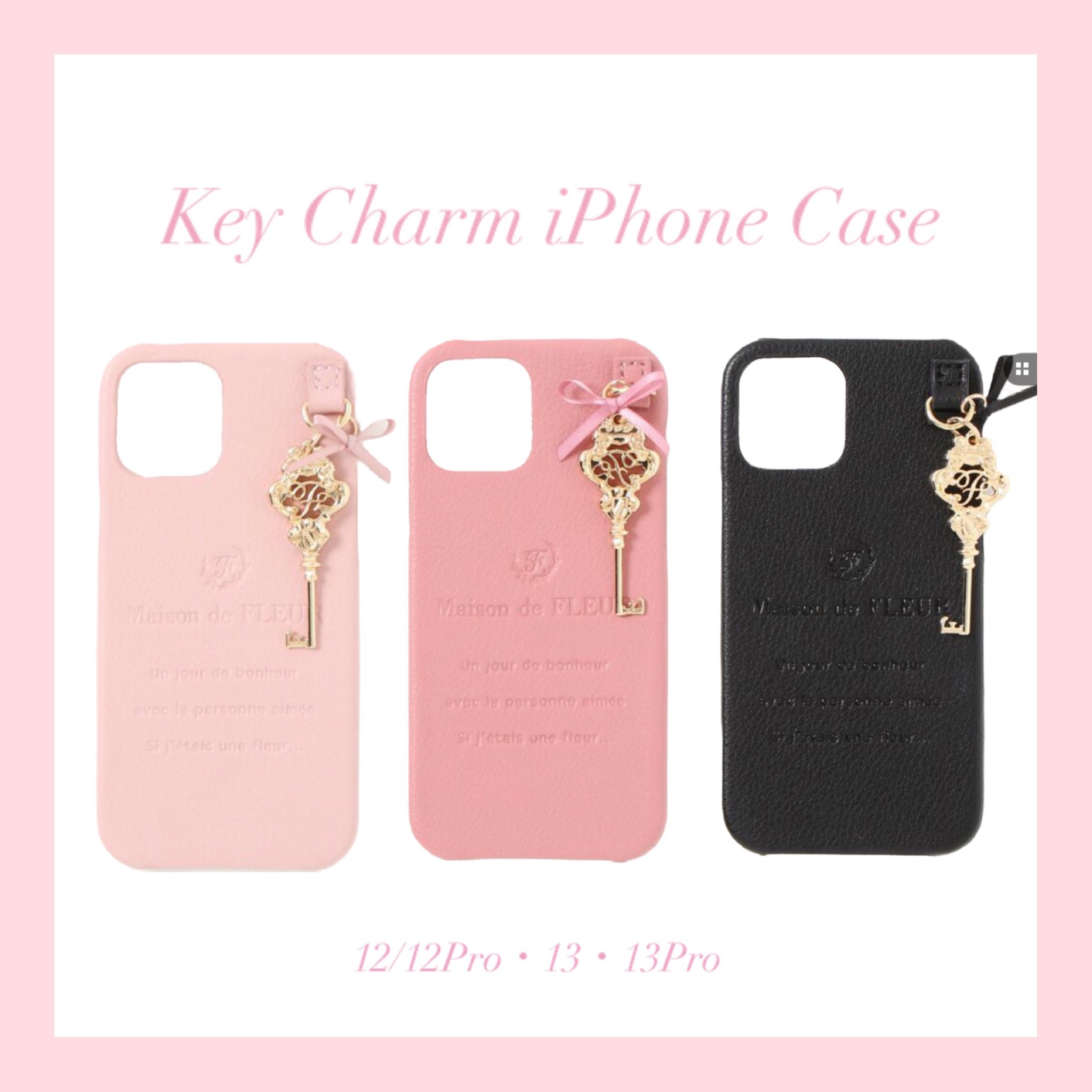 完売☆新品 Maison de FLEUR iPhone11pro スマホケース Maison de FLEUR iPhone11proケース