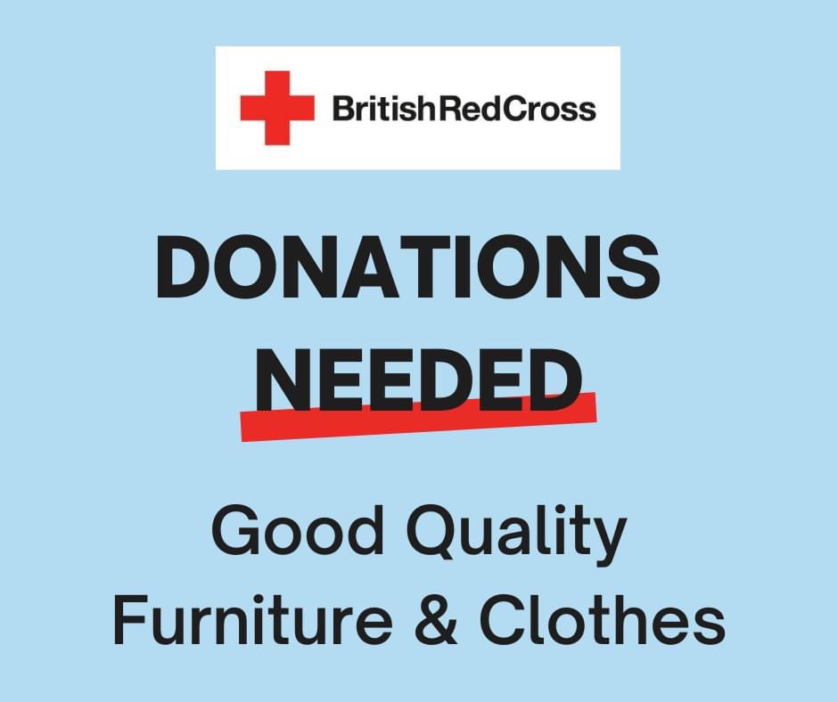 LimeComms's tweet photo. Our British Red Cross shop in Leamington urgently need donations of good quality clothes and furniture.
#charity #loveleam #britishredcross #redcrossretail #leamingtonspa https://t.co/FeVf6flFFi