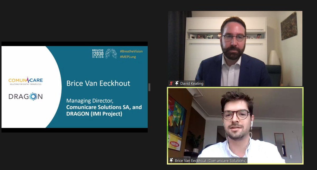 EFA_Patients's tweet photo. "Proper use of #digital tools can help patients in #prevention &amp; #care. Legislation is key to creating a system that can really benefit sharing #HealthData"

👏 Powerful words from Brice Van Eeckhout of IMI DRAGON &amp; Communicare! #BreatheVision #MEPLung https://t.co/z8fMpa4A1T