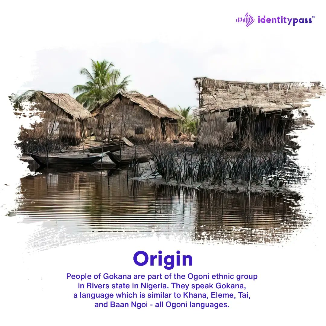 premblyinsight's tweet photo. Nigeria is made up of various interesting ethnic groups, and today we feature the Gokana Kingdom of Rivers state.

Read #Thread get more insights about this fascinating community in Nigeria.

#Identity https://t.co/jRSYp5Y1hn
