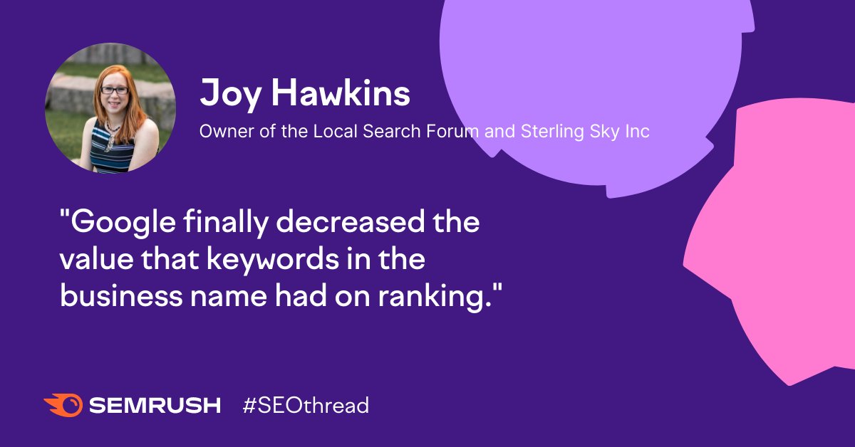 semrush algorithm updates