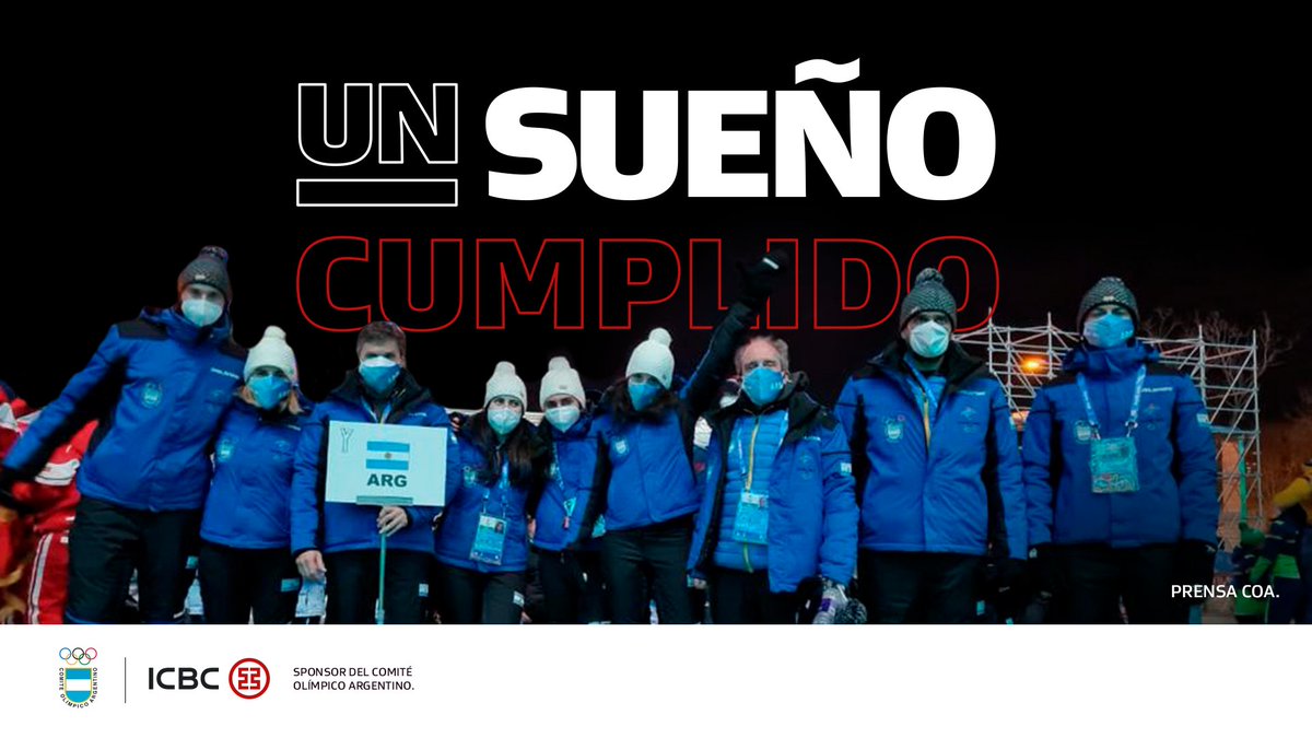 Acompañamos a los deportistas argentinos en su sueño olímpico 🙌. ICBC, Sponsor del Comité Olímpico Argentino.