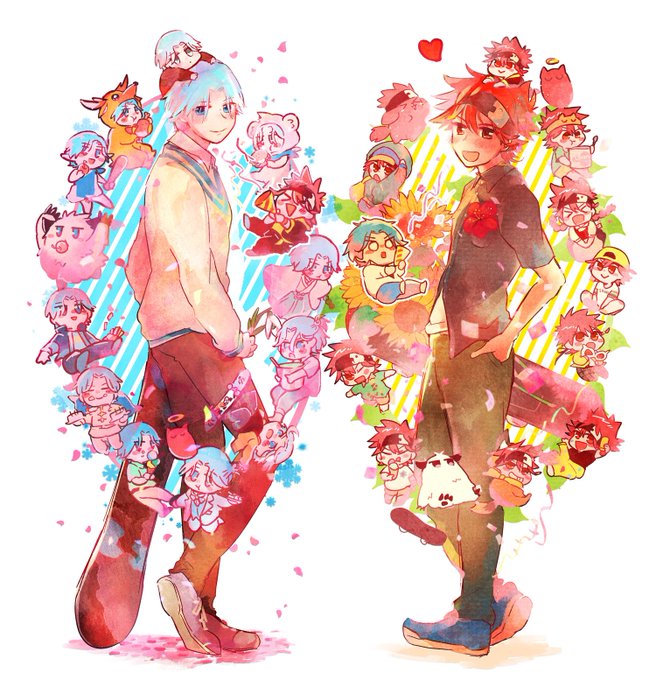 🌺誕と対でした🤜∞🤛 