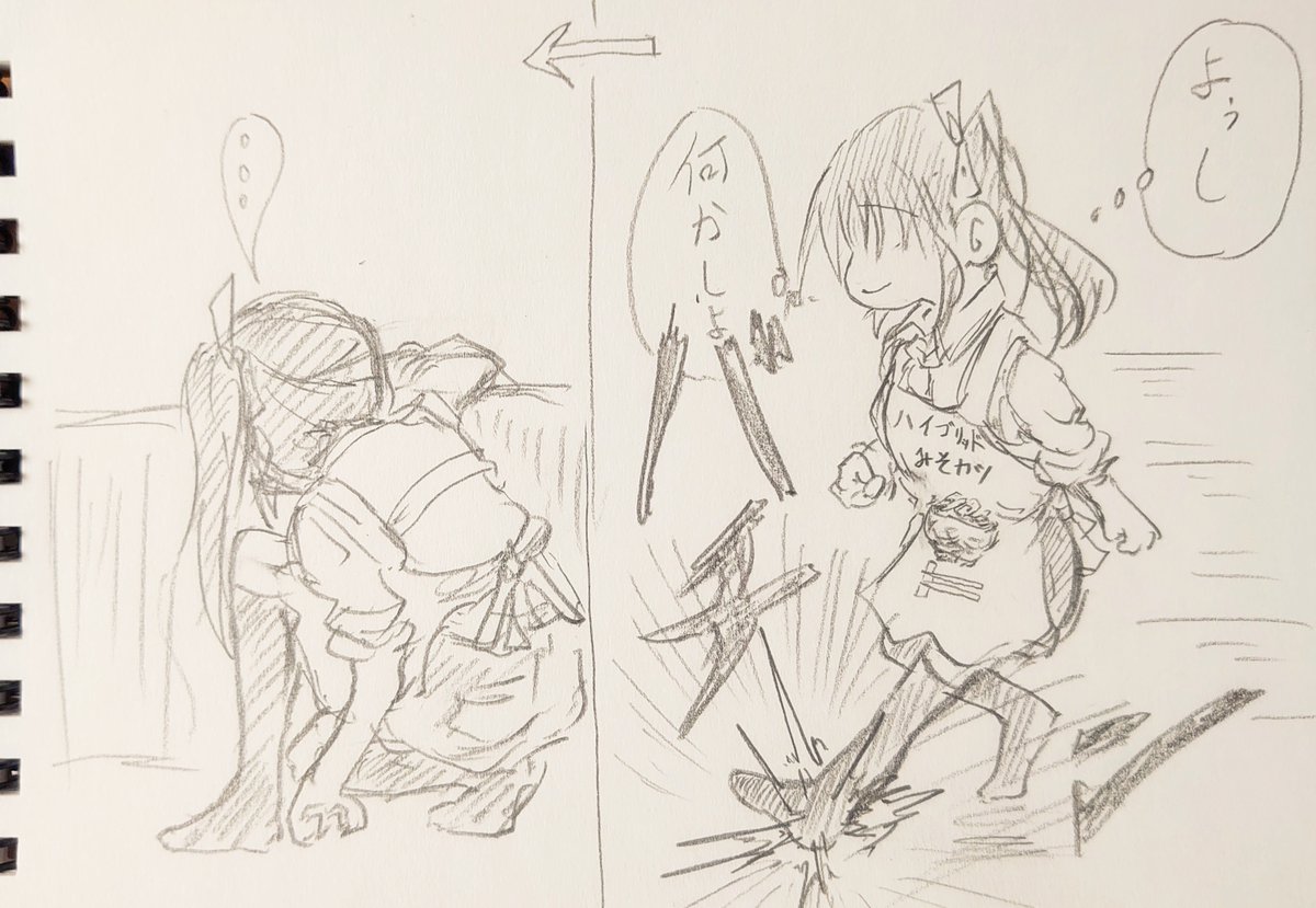 ついさっき摂取したやる気と元気と根気が謎の破裂音で半分くらいまで削がれたときの様子を姉で再現しますね。 