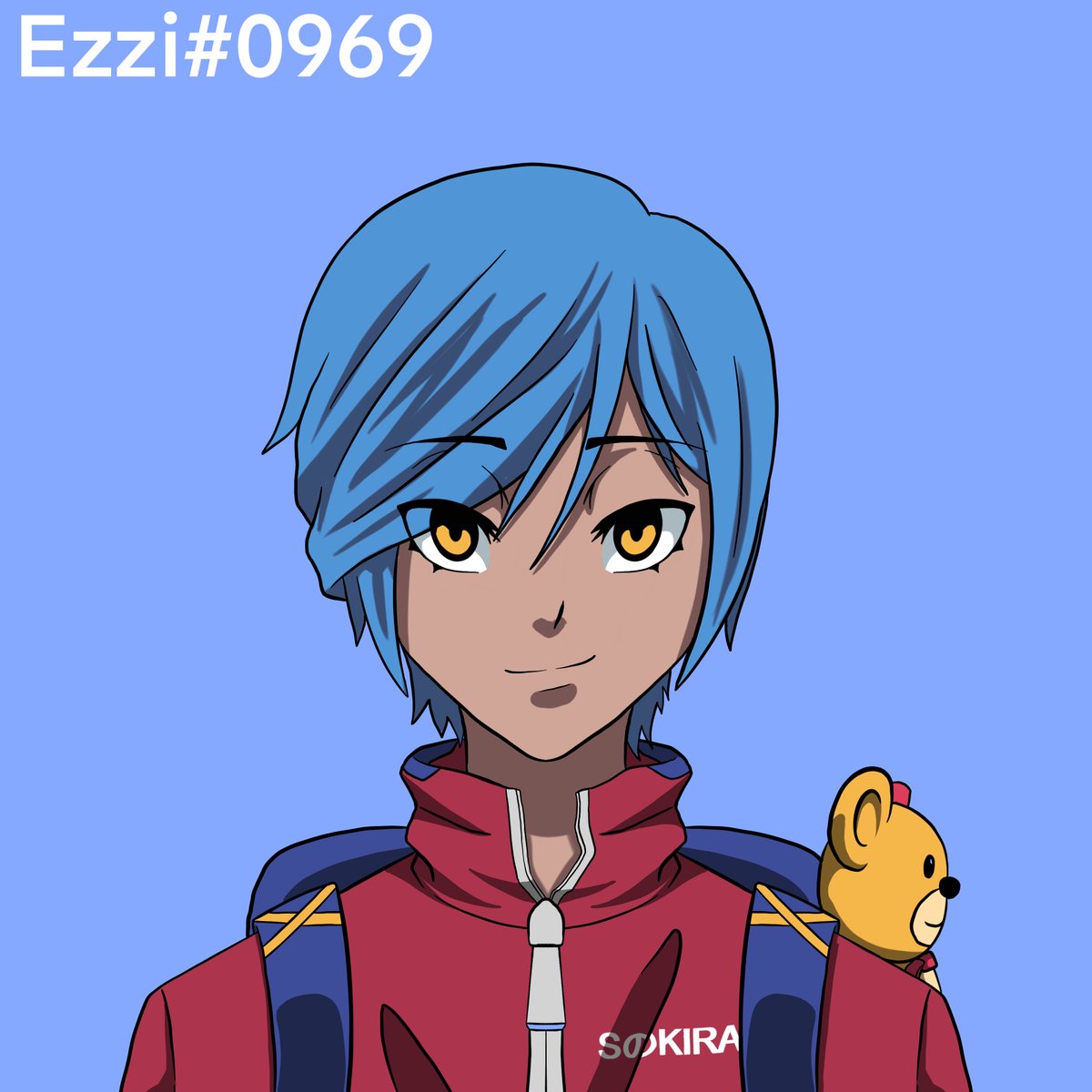 ezziNFT's tweet photo. My fanart is finally finished, took me a total of 3 days. Considering it's my first time making fan-art for a project, I'm very happy with the result. ^^ @Sekira_NFT #SのKIRA #nftart #nftfanart #nftartist https://t.co/1JO4xAPGo4
