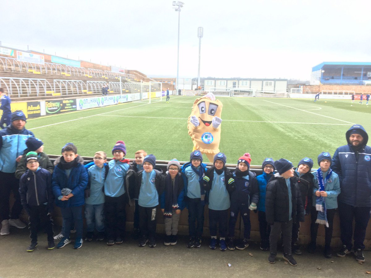 We were delighted to welcome  players and coaches from two of our Community Trust partners teams on Saturday. Both <a href="/ForfarAthCFC/">Forfar Athletic Community Football Club</a> 2014’s &amp; <a href="/Farmington_FC/">Forfar Farmington FC</a> U9’s were there to cheer the Loons to victory over Albion Rovers. Read more at:⬇️
facebook.com/13289428344992…