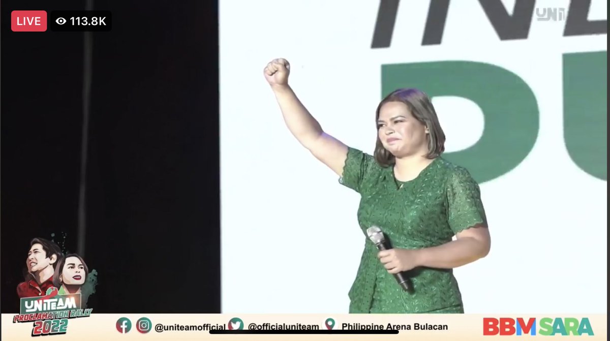 keepcalmandbeyo's tweet photo. My next VP
Sara all 2022
#UNiTeamBBMSARA https://t.co/Rf1GL89V07