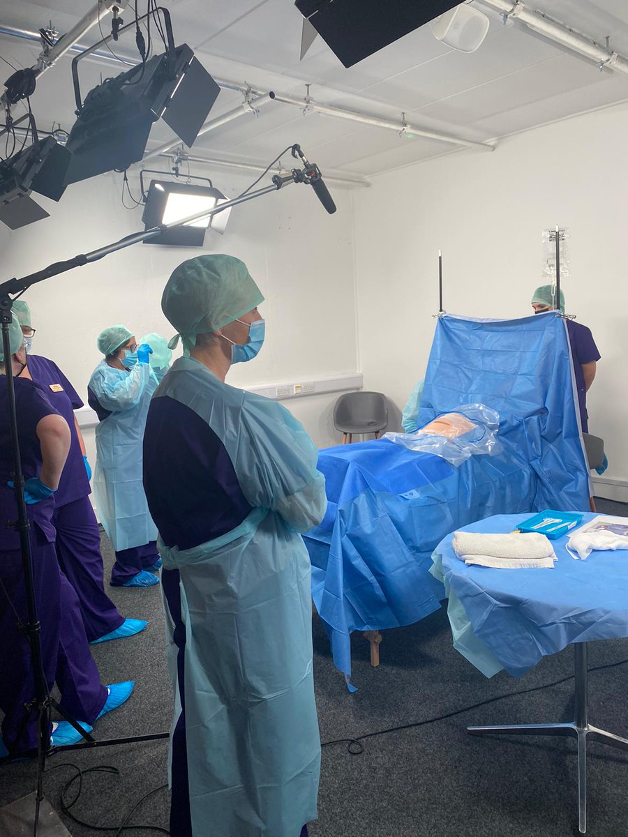 Sblackwell192's tweet photo. So yesterday we became filmstars! #outofcomfortzone #ABCcollabortion @RCObsGyn @MidwivesRCM @THIS_Institute @ChloeHu37422388 @LouiseDewick @WJR2013 @WalkerCaroline9 @PaulineJHewitt @krcornthwaite https://t.co/JqSeXa8ZE8