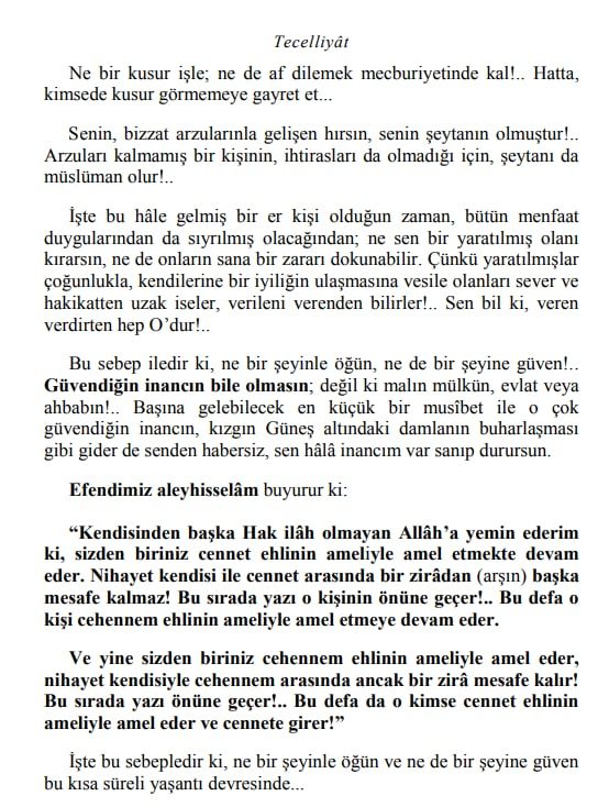 CPasaHasan's tweet photo. TECELLİYAT: Güvendiğin inancın bile olmasın👇 https://t.co/JaVT5b06uS