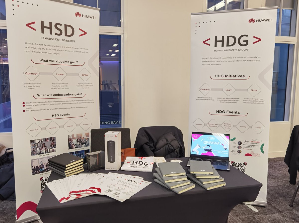 Huawei_devs's tweet photo. We had a great time at DevFest UK and Ireland in London last weekend. Thanks to everyone who stopped by our booth and got to know more about Huawei Developer Groups. Looking forward to seeing you all at our #HDG & #HSD events in the future.
#devfestuki #HuaweiDevelopers https://t.co/M5yamHPDQd