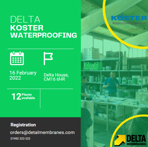 DELTA MEMBRANES - Structural Waterproofing tweet media
