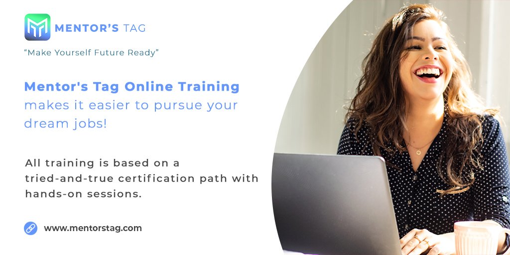 mentorstag's tweet photo. Mentor's Tag Online Training is based on a tried-and-true certification path with hands-on sessions.
visit https://t.co/PhwnRHsG0l to pursue your dream jobs!
#mentorstag #microsofttrainer #onlinetraining #certificationpath https://t.co/DWcDfs2YhH