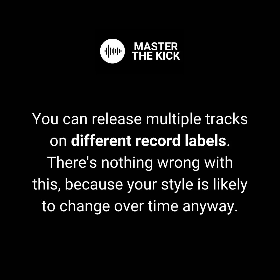 masterthekick's tweet photo. Don't worry about "staying with one record label" to release all of your music
.
.
#dj #producer #recordlabel #music #dance #advice #edm #housemusic #electronicmusic #musicproducer #musicproduction #serato #pioneer #flstudio #ableton #logic #splice https://t.co/OIVtevp5Yg