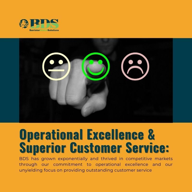 BarristerDig's tweet photo. Operational Excellence &amp; Superior #CustomerService:
#BDS has grown exponentially &amp; thrived in competitive markets through our
commitment to operational excellence &amp; our unyielding focus on providing outstanding customer service.
https://t.co/GtSbu9wMtO https://t.co/aNZv05z0xs