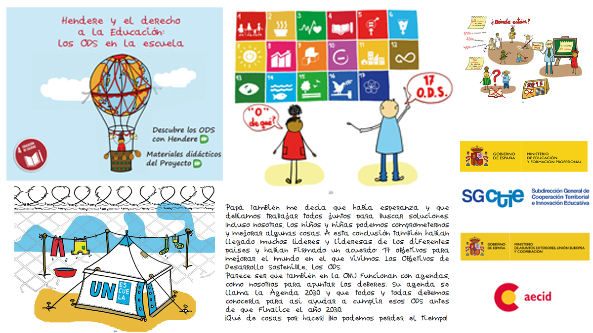 educaSGCTIE's tweet photo. ¿Conoces «Hendere y el derecho a la educación: los ODS en la escuela. Descubre los ODS con Hendere.»? Una obra en colaboración con @Edudesarrollo y @AECID_es que te permitirá presentar a tu alumnado de primaria la Agenda2030.
Descárgala en👇
https://t.co/Dwgx45rWkk https://t.co/NoaSCe1mvj