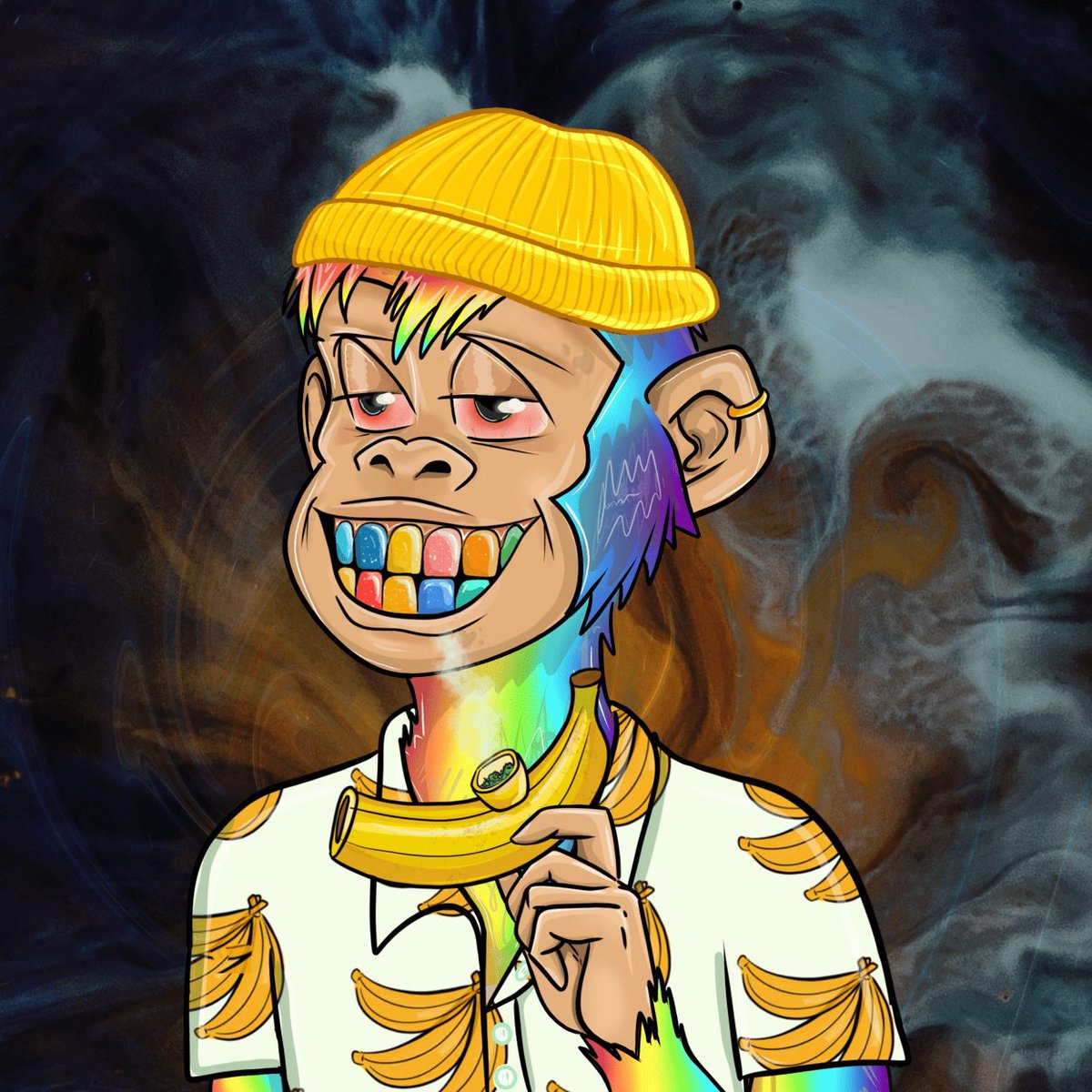 Syaphora's tweet photo. Web 2 (covid edition) vs Web 3. I heard @StonedApeCrew can get me to 420 before Nuked Ape. 💨💨🤌🏼 https://t.co/ZNtvnjh1q2