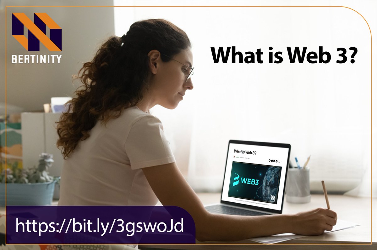 bertinity's tweet photo. What is Web 3?

Read the new article on medium
👇
🌐https://t.co/qbXnLFHskY

#bertinity #ico #Crypto #web3 https://t.co/O7kUv3W8ZG