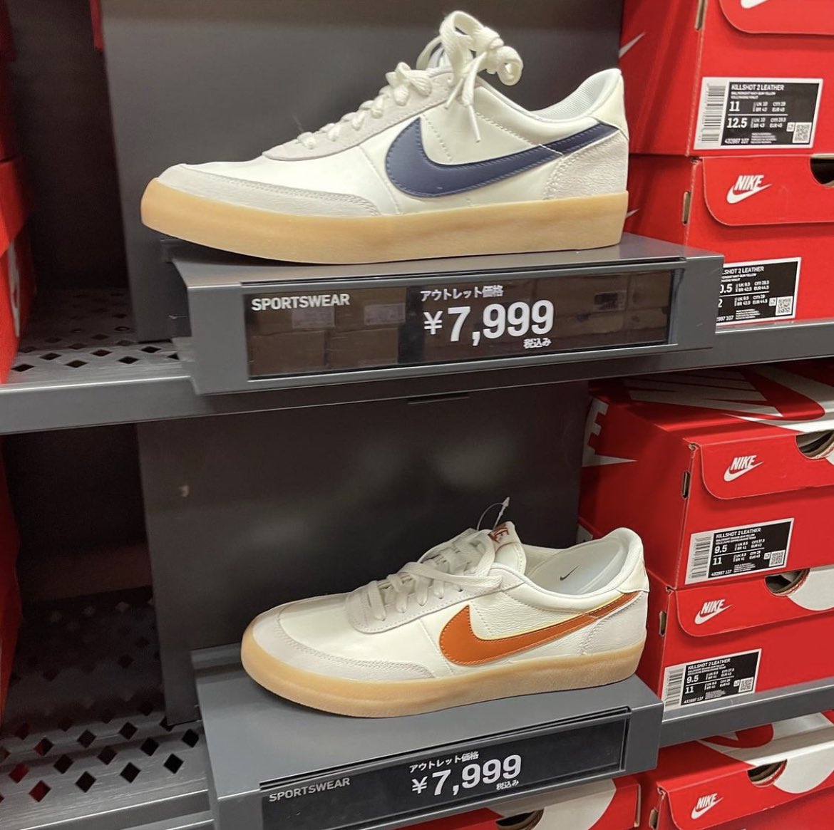 SwallowTk's tweet photo. J.Crew別注 / NIKE Killshot 2
432997-107
日本未発売

2018年発売
日本のアウトレットに出回った事が不思議な一足。
品番も2018年と全く同じ
Jクルーらしいシンプルで上質な仕上がり。

#キルショット #キルショット2
#Killshot #Killshot2
#つばめシューズ #つばめナイキ

https://t.co/HS3MdIyhqR https://t.co/TsHCeIEEqf