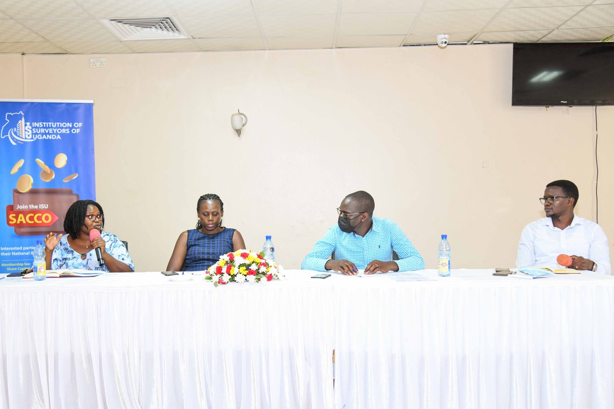 SurveyorsofUG's tweet photo. Moments from the Valuation Surveying Workshop in partnership with the Makerere University Research and Innovation Fund(RIF) held on 4th Feb 2022. https://t.co/BWeKkiuOd6