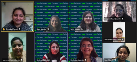 sagefoundation's tweet photo. There are many barriers to returning to work and the #SagePathways program is designed to give some confidence to candidates that have taken a career break. Last week, we hosted a session in Mohali and our candidates were very interactive - smiling their way back to work. https://t.co/xu0KY1qBli