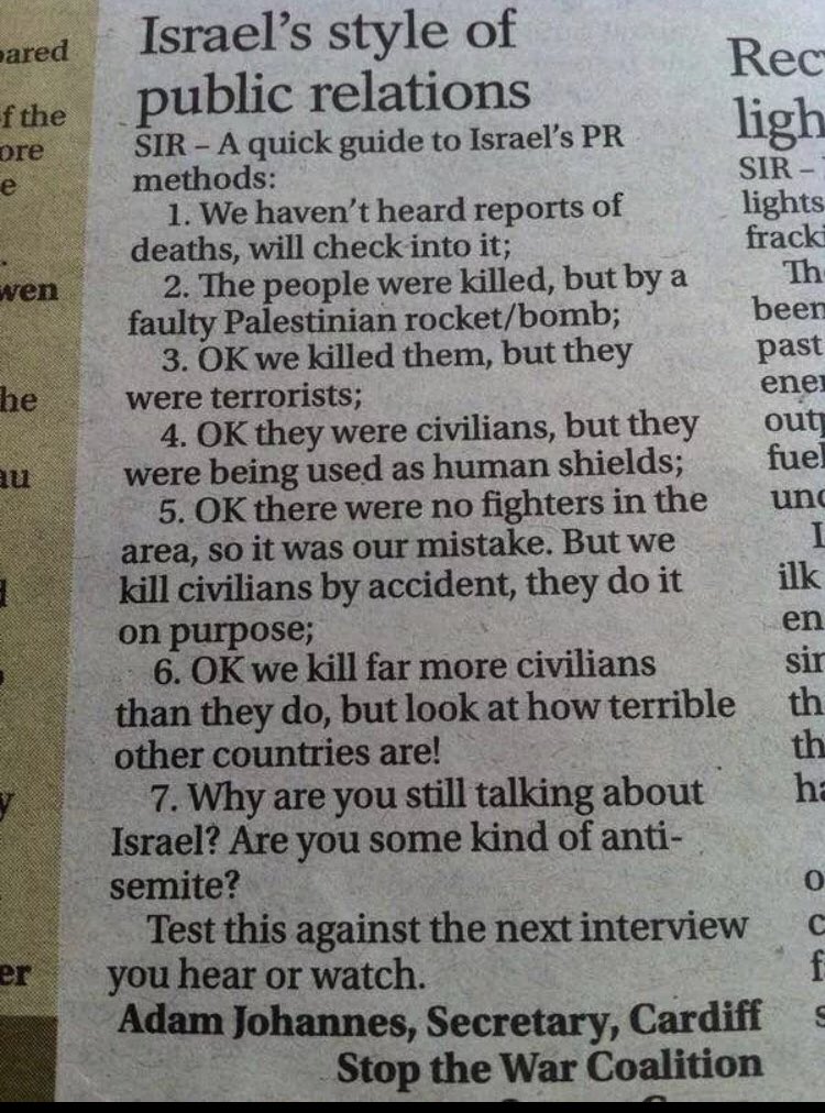 abierkhatib's tweet photo. Test it for urself.. they use this to justify killing children, disabled, women, journalists, elders and even rape. Try it 

 #Israel https://t.co/AYI58UQ4Cn
