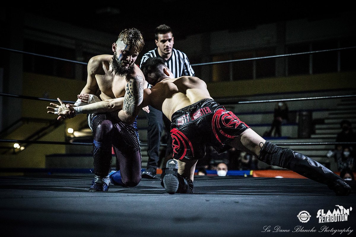 RisingSunItaly's tweet photo. #Bjorn came back to #RisingSun last month to fight against #Milano born #MattDisaster
What's next for him?
#Wrestling #Italiano #MilanoEventi #LiveShow #EventiLive #WeekendMilano #WrestlingItaliano #LottaLibera #Fight #MilanoFight #Cruiserweight https://t.co/fAFX73hrcx